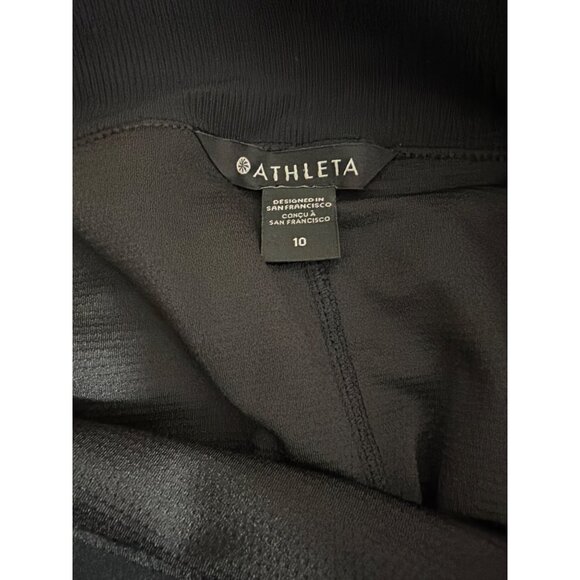 Athleta Black Skort With Built-In Shorts Size 10 - Picture 4 of 4
